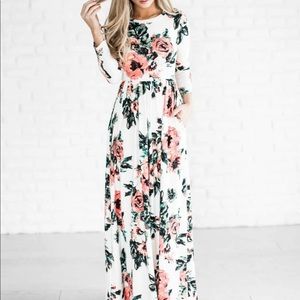 Beautiful Maxi Floral Dress